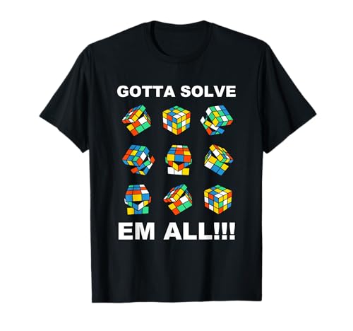 Rompecabezas competitivo - Cuber - Speed Cubing - Puzzles - Cubing Camiseta