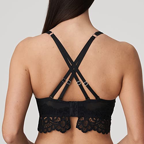 Prima Donna Women's Twist First Night Triangle Bra 014-1886 34G Black #TOP3