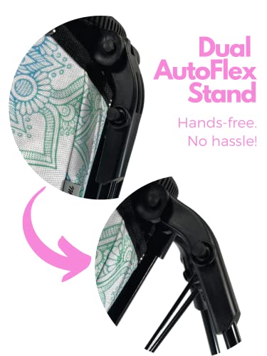 Taboo Fashions Monaco Premium Lightweight Women's Companion Golf Bag | Ladies Golf Carry Bag With Dual Autoflex Stand, Adjustable Removable Shoulder Strap (Mandala Dreams) #TOP3