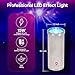 Ape Labs Can 2+ Tourbox Smart Effect 15W LED Lights with Remote & 11+ Hours Rechargeable Battery for Party, DJs & Event Lighting - IP65 RGBaW Spotlight with MusikMode & DMX App Control - Pack of 12