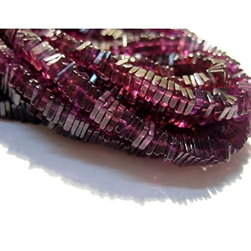 Garnet heishi spacer beads 4mm LKBEADS pour réparer et sublimer un bijou