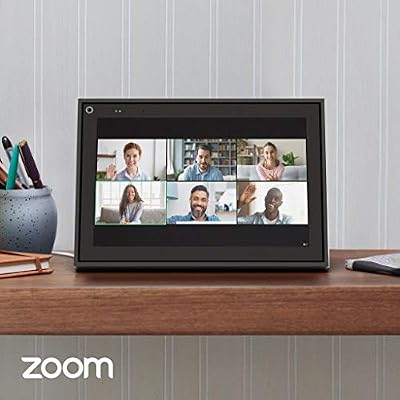 Facebook Portal Mini - Smart Video Calling 8 Touch Screen Display with Alexa - Black