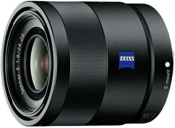 SEL24F18Z Sonnar T* E Mount - APS-C 24mm F1.8 Zeiss Prime Lens, Black