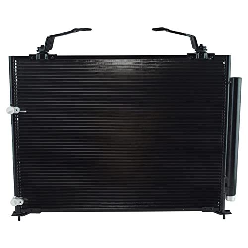Image of AC Condenser A/C Air Conditioning with Receiver Drier for 03-08 Honda Pilot