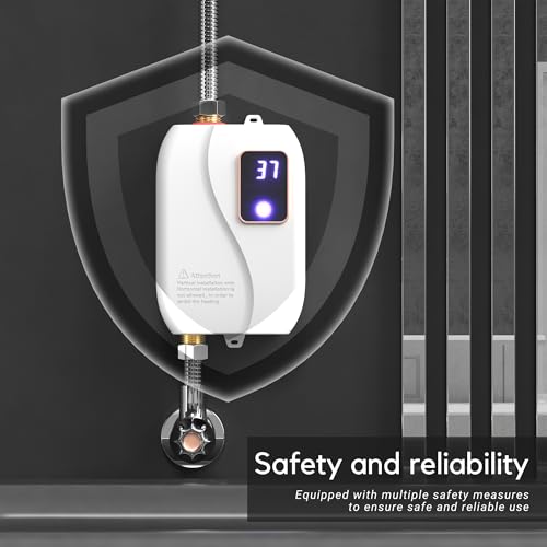 Generic Tankless Water Heater Electric, 3000W 110V Under Sink Instant Hot Water Heater thumb #4