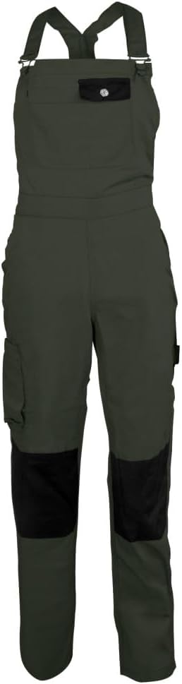 Salopette de Travail Femme Kaki