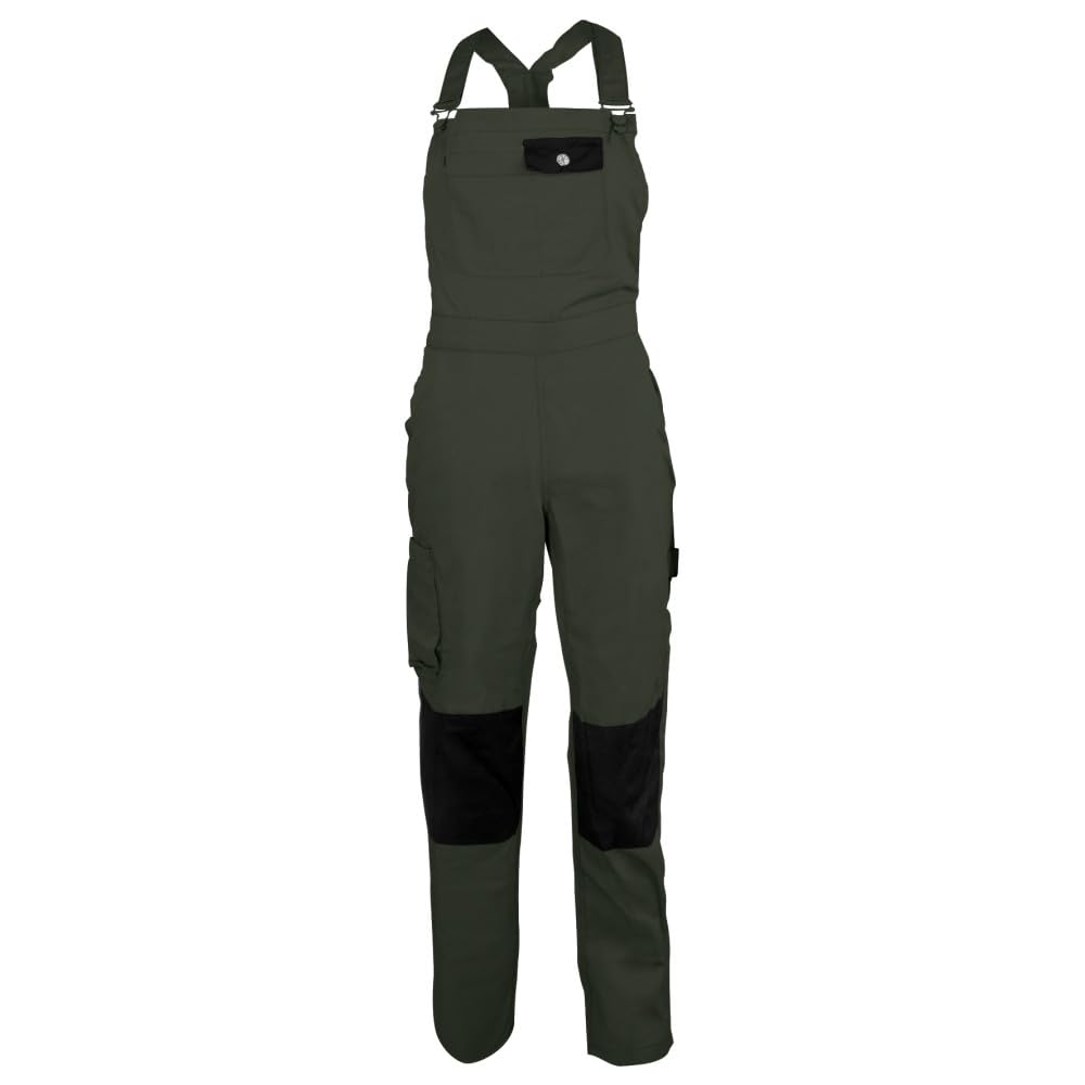 Salopette de Travail Femme Kaki - Fashion Sécurité Salopette Mixte (lot de 1)