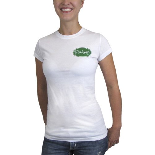 True Blood Merlottes Bar and Grill Juniors White T-shirt XL