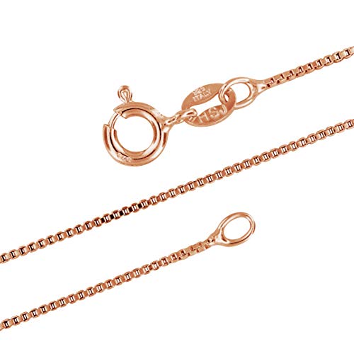 1mm Box Chain 16 Inch