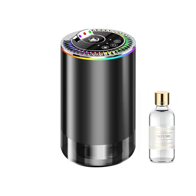 Smart Car Air Freshener Car Air Freshener Diffuser with Three Color Starry Sky Projection Auto On/Off Aroma Diffuser Cologne