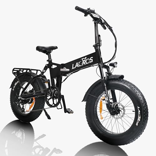 gonpymli 1000W Electric Bike for Adults - Foldable Fat Tire Ebike with 20