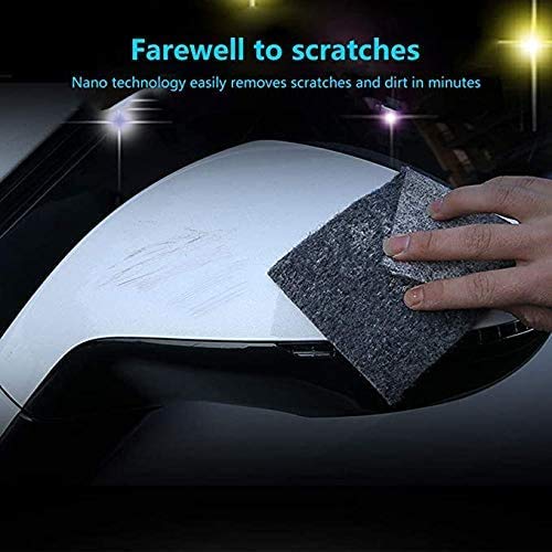 Upgraded Version Nano Magic Cloth, Magic Car Scratch Remover Cloth for Car Scratches, Multipurpose Scratch Repair Cloth, for Repairing Paint Scratches 3Pack