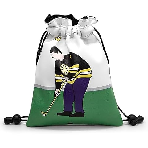 montela golf Valuables Pouch,Golf Pouch Bag with Drawstrings Golf Tee Bag Pouch Leather Golf Tee Pouch Golf Ball Bag for Men Women (Funny) Cover