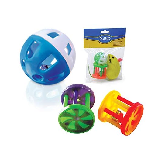 Chalesco Ratinho E Bolinha E Sininho Para Gatos