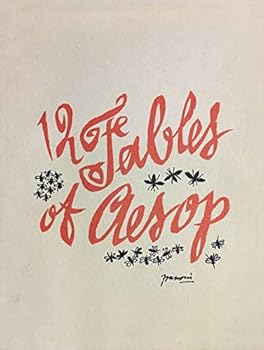 Linoleum blocks by Antonio Frasconi to illustrate Twelve Fables of Aesop newly narrated by Glenway Wescott and published by the Museum of Modern Art, New York.