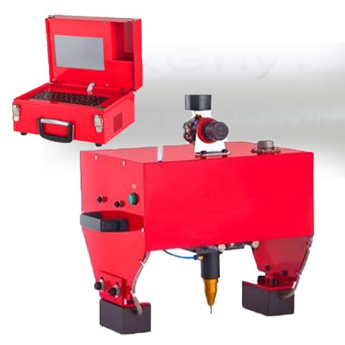 Máquina neumática de marcado por punteros de escritorio, grabado portátil para metal, identificación industrial