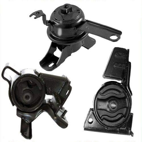 For 1998-2002 Toyota Corolla 1.8L AUTO Trans 4 Spd Motor & Trans Mount 3 PCS : A7256, A7243, A7259 - K0475