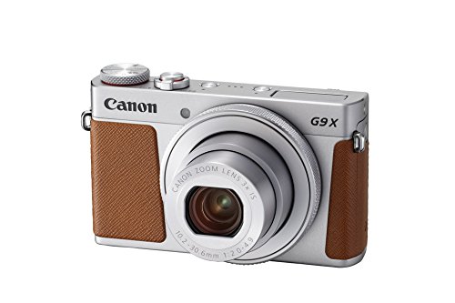Canon PowerShot G9 X Mark II – Cámara compacta de 20.9 MP (Pantalla táctil de 3″, vídeo Full HD, CMOS, Intelligent IS, Digic 7, Bluetooth) Plata
