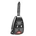 fits Dodge Caravan and Grand Caravan/Chrysler Town Country 2004 2005 2006 2007 Car Key Fob Keyless Entry Remote (M3N5WY72XX 3-btn)