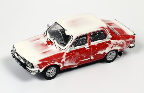 Ixo IST187LE.13 - Sammlermodell Dacia 1310 MSL 1984 mit Schnee 1/43 aus Metall
