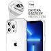TENOC Phone Case Compatible with iPhone 13 Pro Max, Clear Case Shockproof Protective Bumper Slim Cover for 6.7 Inch