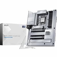 MSI PRO Z890-S WiFi PZ Mainboard, Back-Connect ATX – Unterstützt Intel Core Ultra Prozessoren (Series 2), LGA 1851 – DDR5 Memory Boost (8600+ MT/s OC), PCIe 5.0 x16, M.2 Gen5, Wi-Fi 7, 2,5G LAN – Ansicht 1