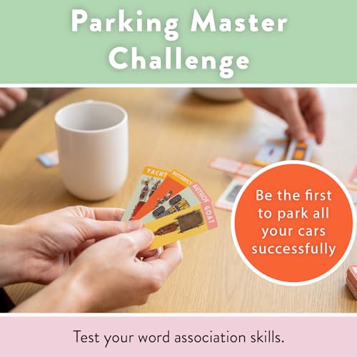 Juego de Mesa Parkade - Juego de Palabras y Estacionamiento de Autos - Juego de Fiesta para Amigos y Familia - Duración de 5 a 15 Minutos para 3 a 13 Jugadores miniatura 4