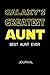 Produktbild Galaxy's Greatest Aunt: Best Aunt Ever Journal: Funny Family Blank Lined Notebook Gift For An Awesome Auntie