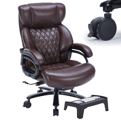 Big and Tall Ergonomic Office Chair 500lbs - High Back