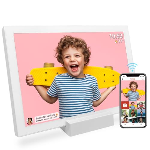 Amazon.co.jp: FRAMEO 10.1インチWiFiデジタルフォトフレーム