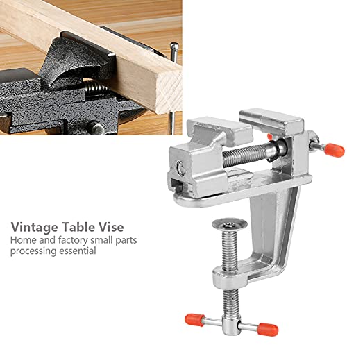 Qiguch66 Bench Vise Exquisite Hard Aluminium Alloy Multipurpose Clamp-On Table Vise thumb #6
