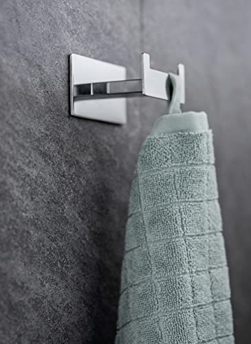 WENKO Turbo-Loc Duo Genova Shine Wall Hook - Image 2