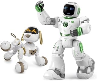 Ruko 1088 Large Robot Toys for Kids and 18011 Smart Robot Dog