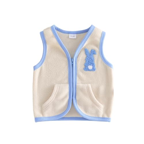 Image of Toddler Baby Girl Boys Sleeveless Fleece Plush Vest Sherpa Waistcoat