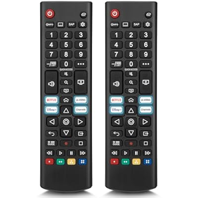 Universal for LG Smart TV Remote Control Replacement (Pack of 2)
