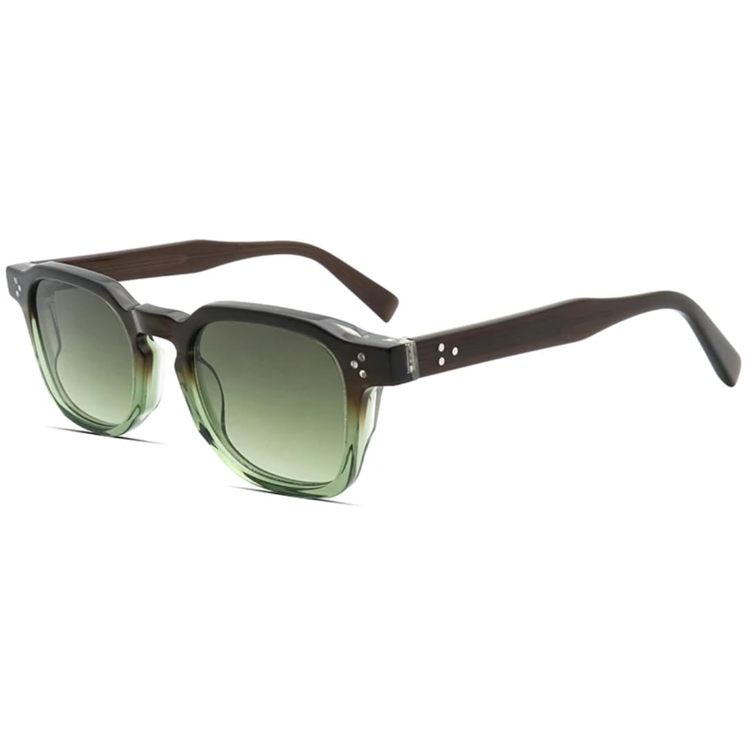 Lunettes de soleil en acétate haut de gamme rétro chic UV400