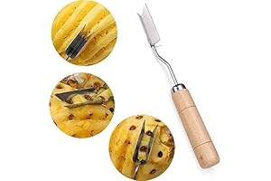 V Shape Stainless Steel Pineapple Eye Remover Tool