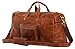 Genuine Leather Handmade Duffel Bag For Men, Airplane Underseat Carry On Luggage By Rustic Town