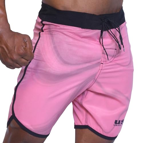 Image of USI Universal 411H Hues Fitness Shorts for Men, Physique Board Short for Fitness, Polyester Elastane Construction