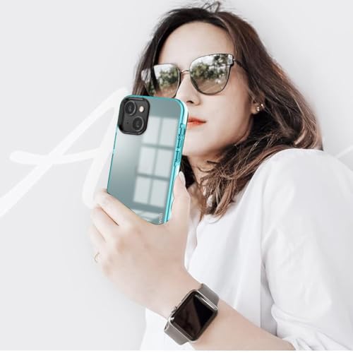 Image of KARWAN Back Cover| iPhone 14 Plus Back Cover |Polycarbonate Material| Full Camera Protection |Perfectly Fit| Case for iPhone 14 Plus - Blue