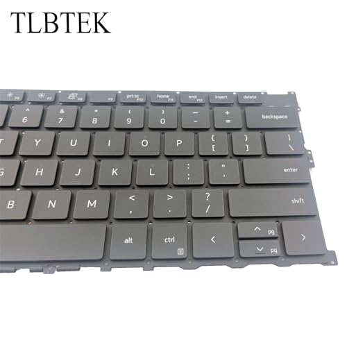 TLBTEK Keyboard Replacement Compatible with Dell XPS 13 9300 9310 Series Laptop P117G 0Y78C