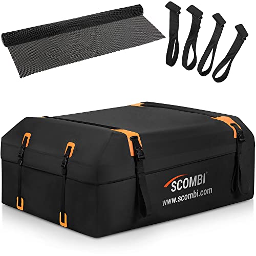 Military-Grade Scombi Waterproof Rooftop Cargo Carrier - Perfect for Outdoor Adventures