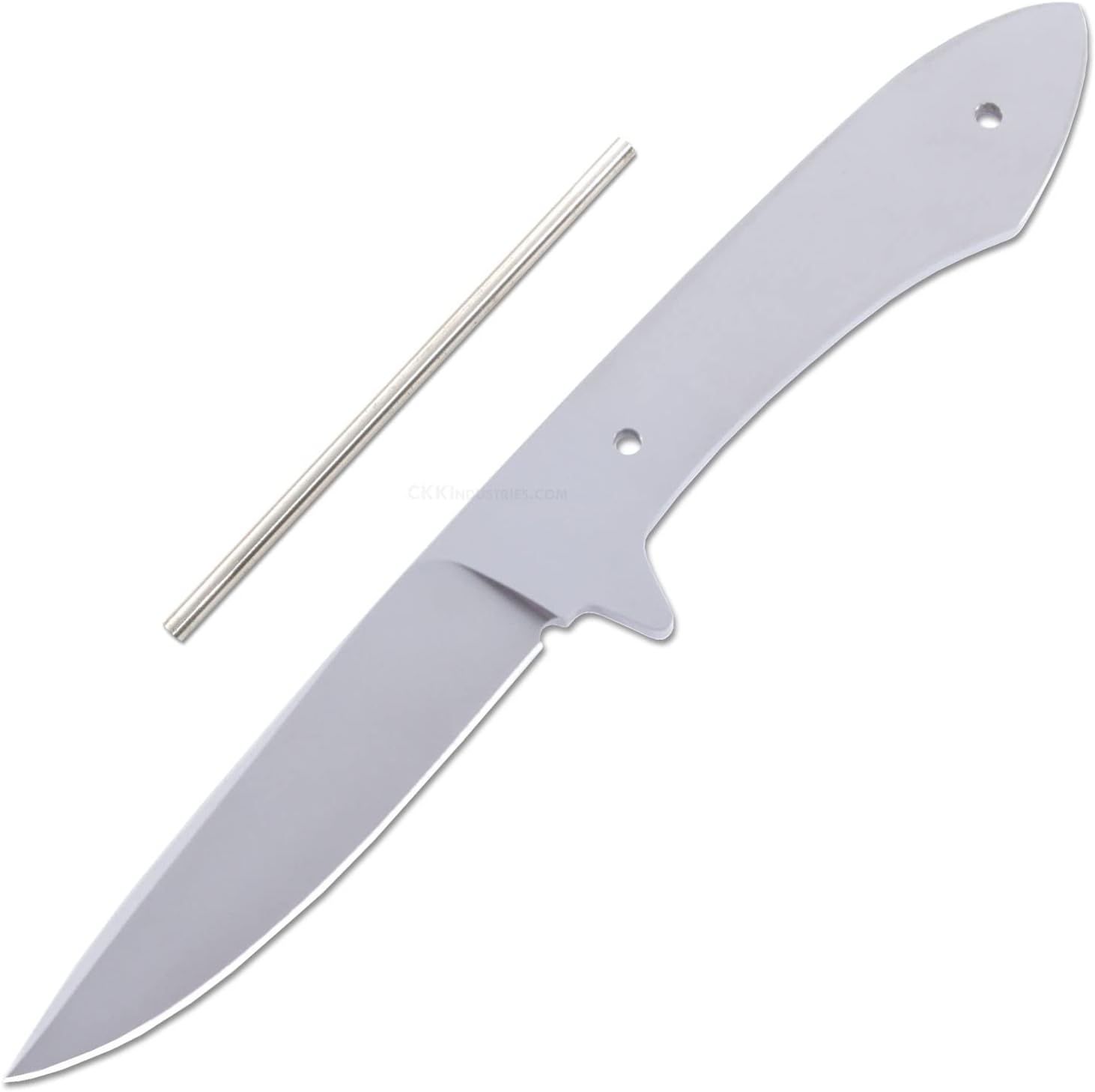 EZSMITH Knife Making Kit - Lil Sendero - DIY Master Series Fixed Blade - (Blade Blank & Pinstock w/Walnut Handle Scales) - (Gift Boxed) - (Jerry Fisk, MS - USA Design) - (by KnifeKits)