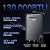 Ranein Natural Gas Tankless Water Heater, Outdoor Max 5.3 GPM, 130,000 BTU Instant Hot Water Heater
