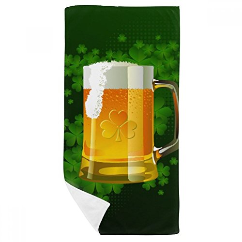 Serviette de bain Irlande St.Patrick DIYthinker - Drap de douche multicolore 35x70cm - 2