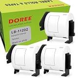 Doree 3 Rotoli DK-11202 62 x 100 mm Etichetta di spedizione 300/rotolo