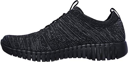 Skechers Women's Go Walk Smart Graceful Slip On Walking Shoe-Black-9 B/M US