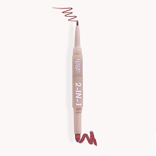 Luxury by Sofia Lápiz labial retráctil 2 en 1...