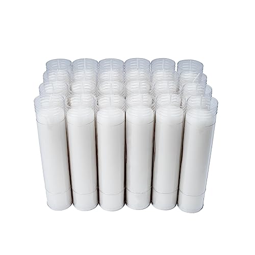 Caja 24 Velones Liturgicos Blancos Grandes 26x6cm Cera de Parafina Duración 8 Dias (24 Grande Alto)