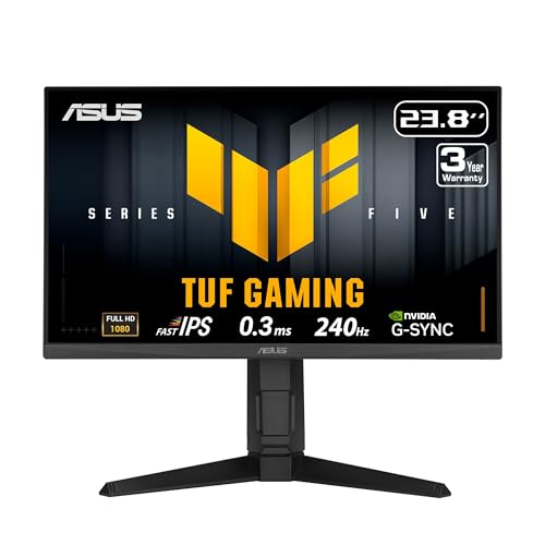 ASUS TUF Gaming VG249QML5A 24 Inch 1080p 240Hz G-SYNC Gaming Monitor - image 9